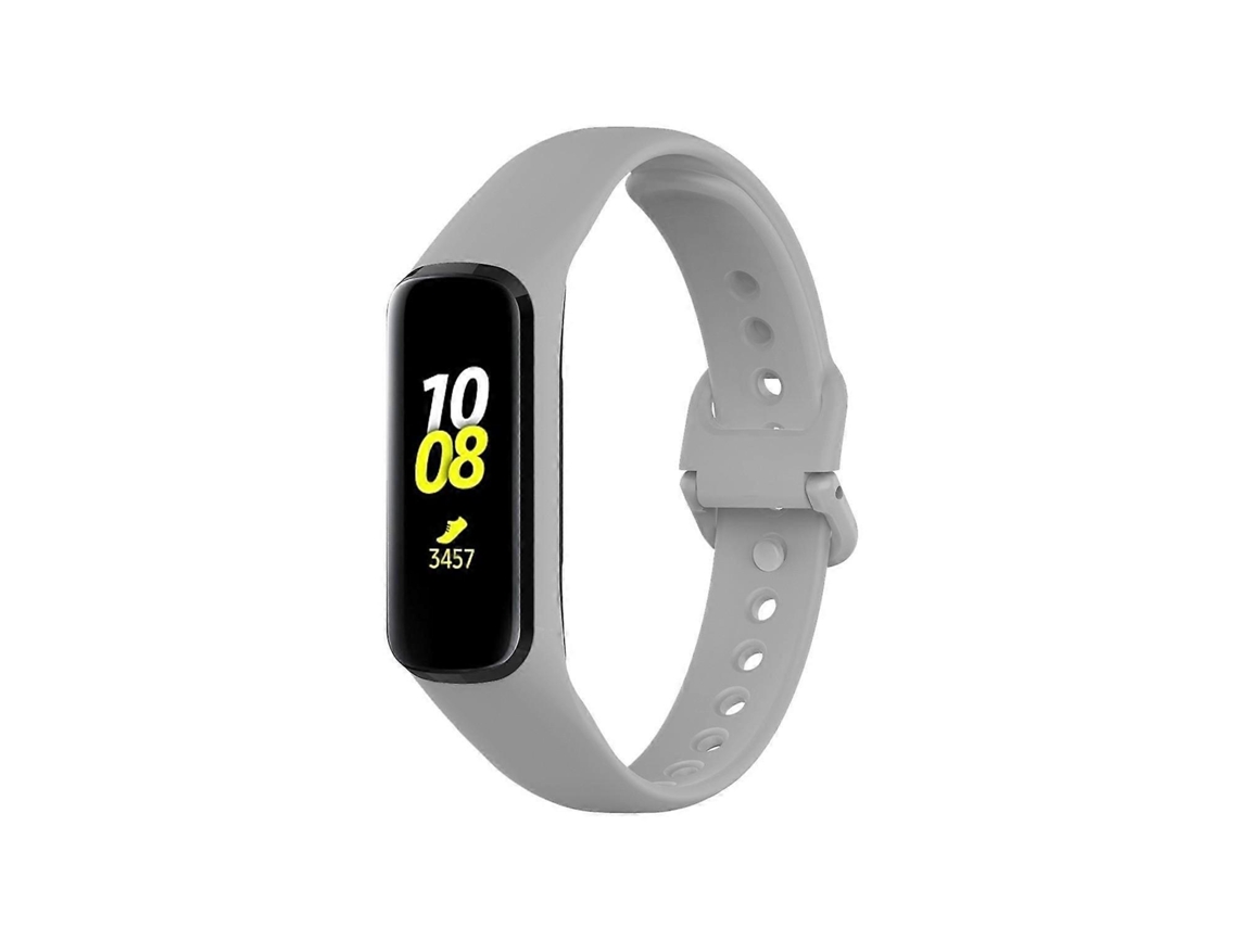 Pulseira De Silicone De Cor Sólida Xdfind Para Samsung Galaxy Fit2 R220