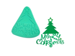 Conjunto De Moldes De Silicone Para Cozinha F1439sd Da Série Natalina: Molde Para Fondant, Molde Para Chocolate, Utensílios Para Decoração De Bolos E