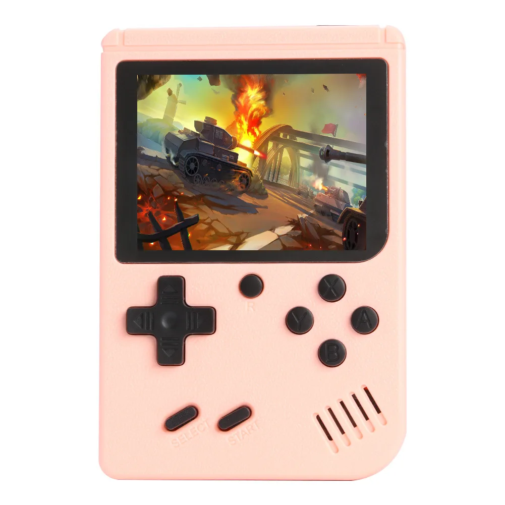 Console Portátil Retrô com 500 Títulos Clássicos, 3 Polegadas AQUAFORGE