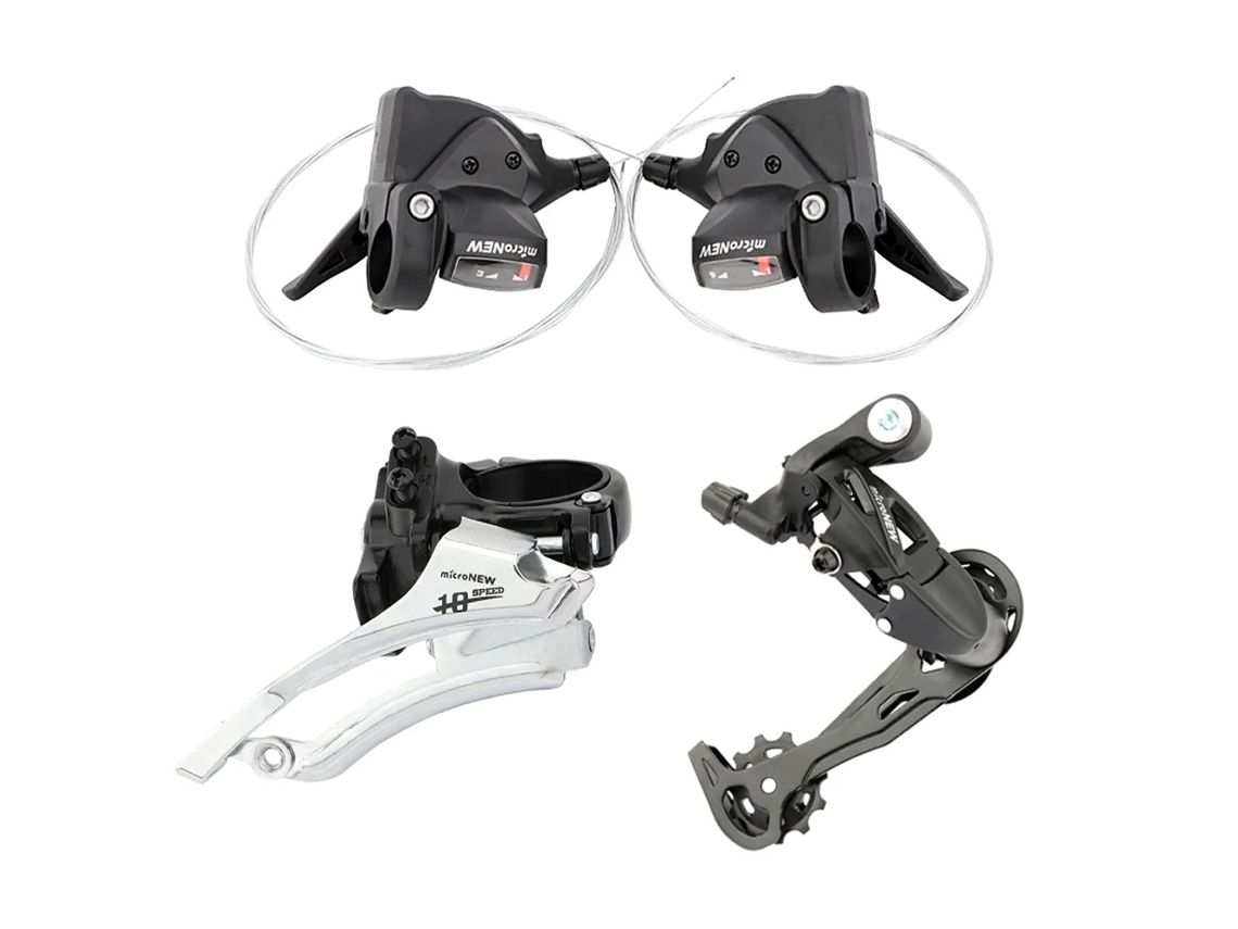 Lurelia Câmbio Bicicleta Para Mtb 22,2 Mm, 11 Velocidades, 3 Velocidades Leve E Led