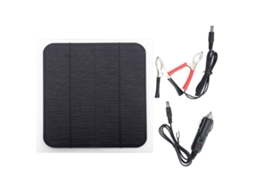 Painel solar multifuncional 5w 12v, para carregamento de baterias de veículos e energia móvel ao ar livre S/MARCA