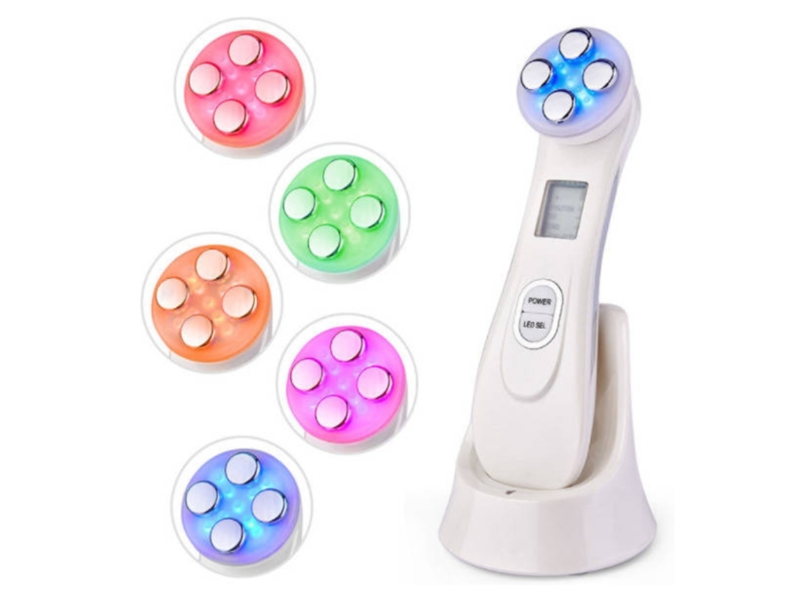 Fotonic Led Facelift Rf Rádio Frequência Mesoterapia Facialbranco Yunzii