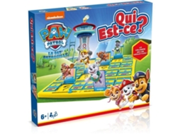 Quem é esse ? PAW Patrol - Jogo de tabuleiro - MOVIMENTOS VENCEDORES - Quem é? com personagens da Patrulha Canina.