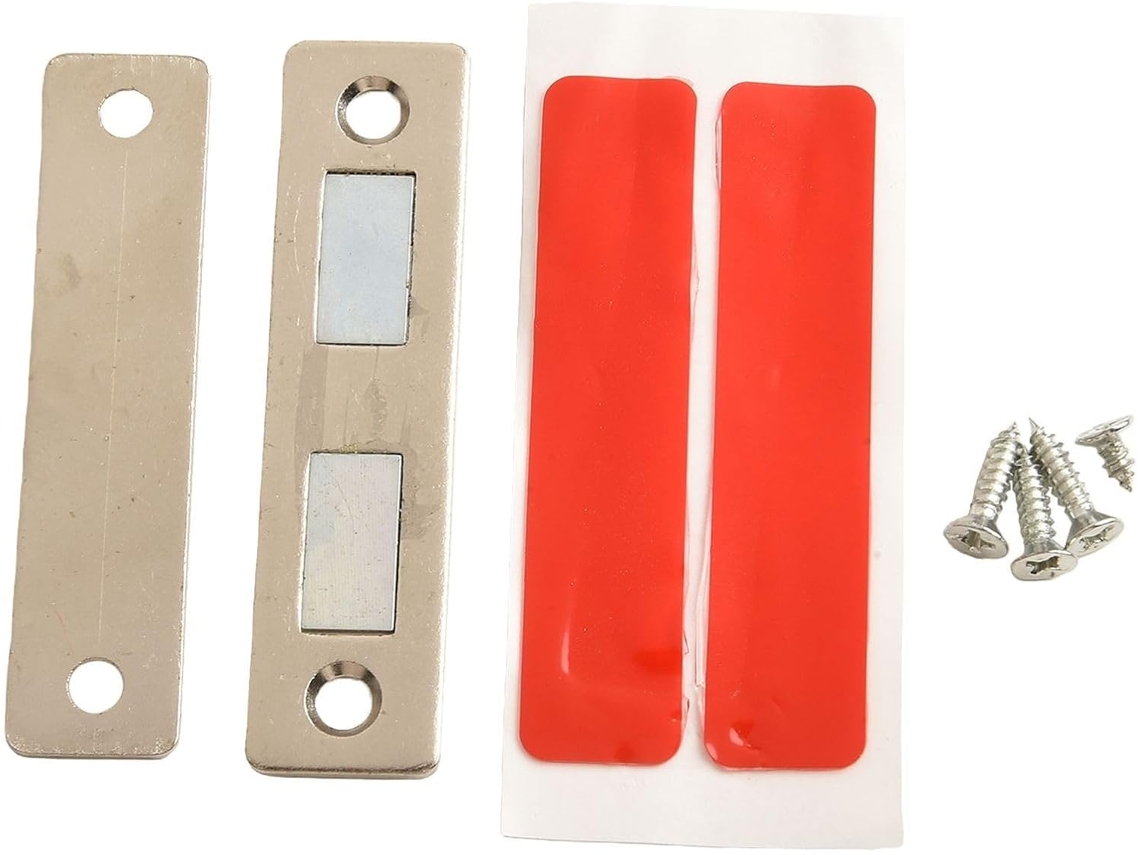 Fechos Magnéticos Para Armários, Ideais Para Móveis Diy Estilo Moderno, Estrutura Compacta E Garantem O Fechamento