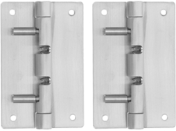 Dobradiças Galpada Para Portas De Armários Cozinha, 2 Peças, Em Aço Inoxidável Com Suporte Reforçado Para Cozinha