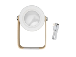 Linterna telescópica regulable recargable por usb con control táctil, led plegable para dormitorio/escritorio S/MARCA