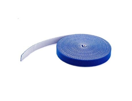 Hook And Loop Tape Cable 15.2 M One Size Blue