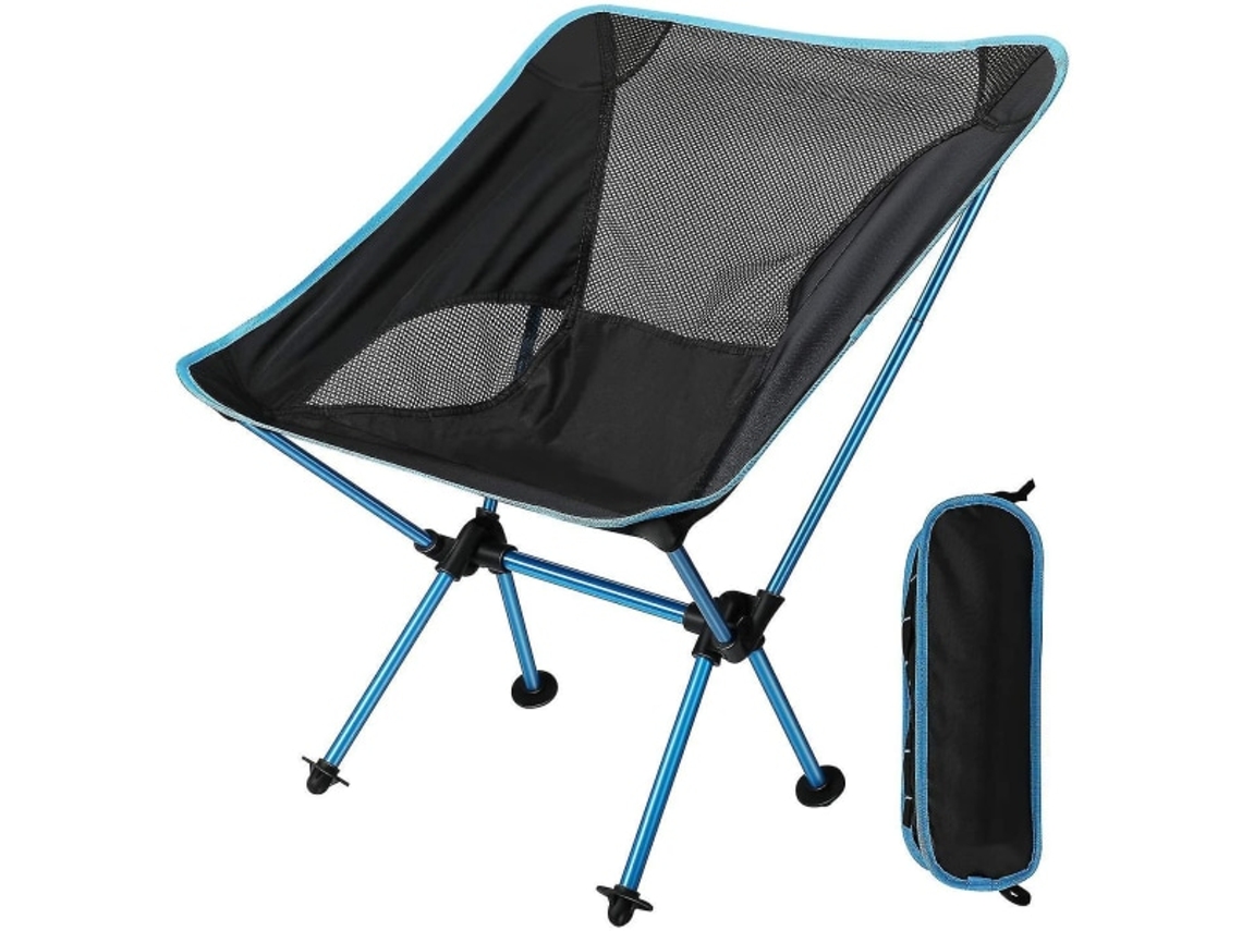 Cadeira De Acampamento Dobrável Tipo Mochila Ultraleve Perfeita Slowmoose