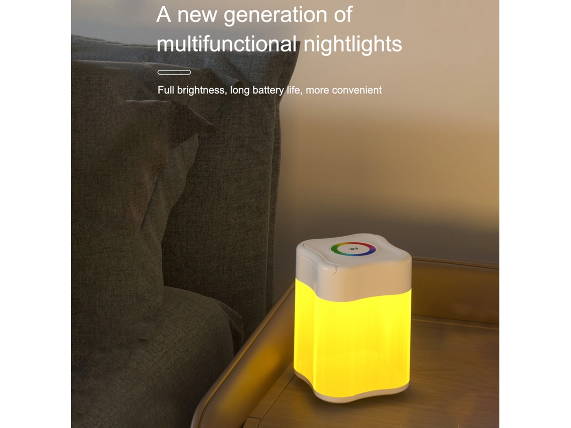 2026 luz Noturna Led Colorida Usb Recarregável com Gancho Mini Luz de Acampamento Exterior Multifuncional