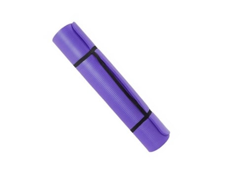 Tapete de yoga ginástica fitness mat pilates esporte 61x188cm roxo LA BOLATA