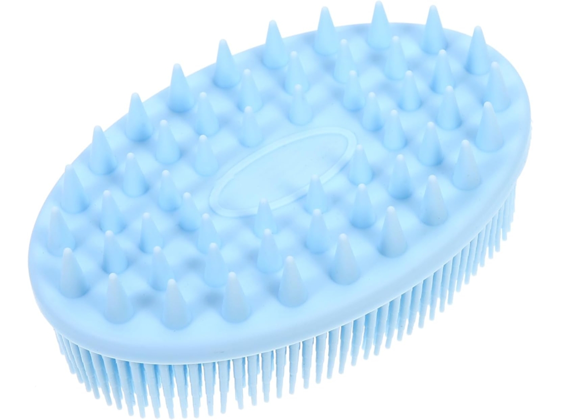 Escova De Banho Silicone Dupla Face Gatuida Para Bebês, Meninos E Meninas, Com Cordão De Massagem