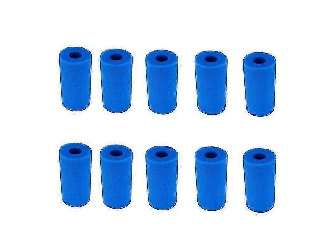 Conjunto de 10 esponjas filtrantes reutilizáveis AQUAFORGE