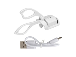 Laxiscreed Curlador De Cílios Elétrico Com Dois Modos De Aquecimento E Carregamento Usb