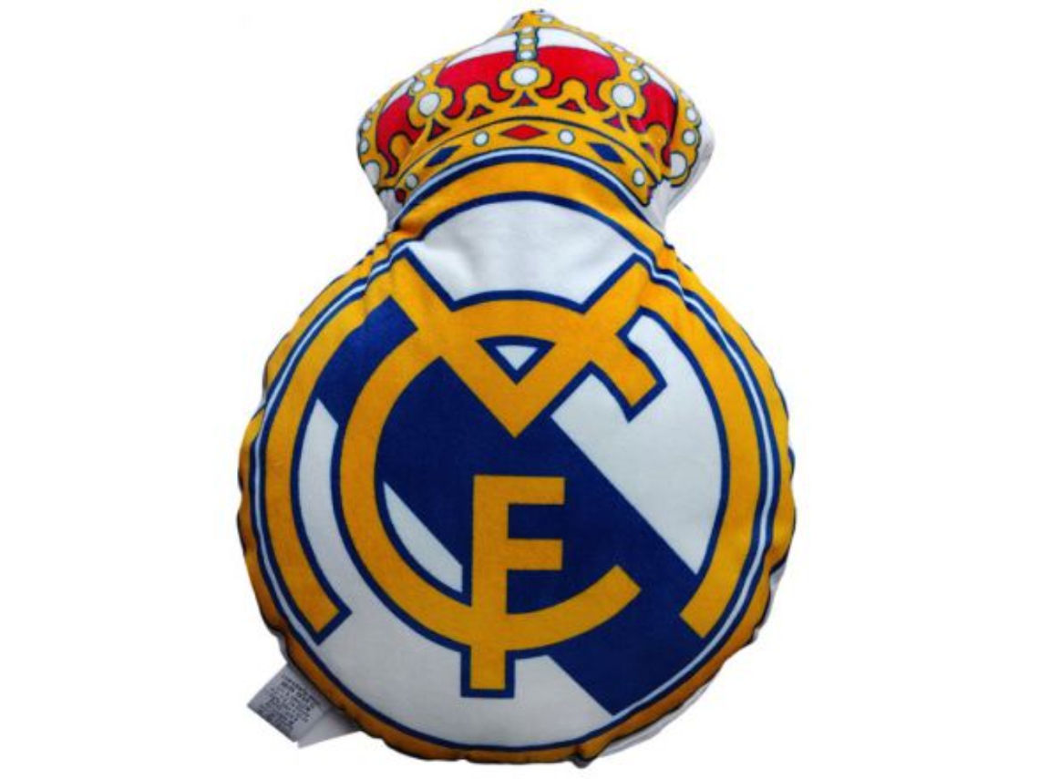 Almofada De Veludo 3d Do Real Madrid 86457
