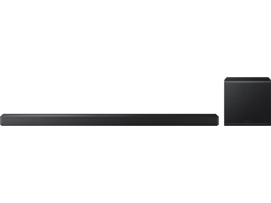Soundbar SAMSUNG HW-Q800F (Outlet Caixa Aberta - 5.1.2 Canais - 400 W - Subwoofer Sem Fios)