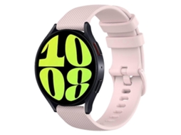 Pulseira De Silicone Quadriculada De 20 Mm