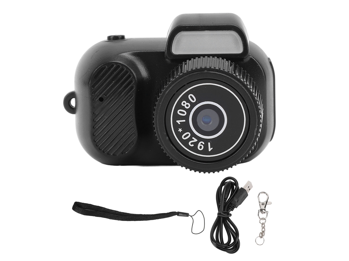 Câmera de Ação Mali 1080p USB Micro 2MP portátil com cordão