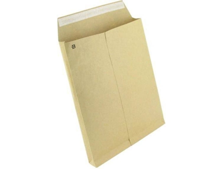 Envelopes BRUNEAU Kraft com Fole (10 Und)