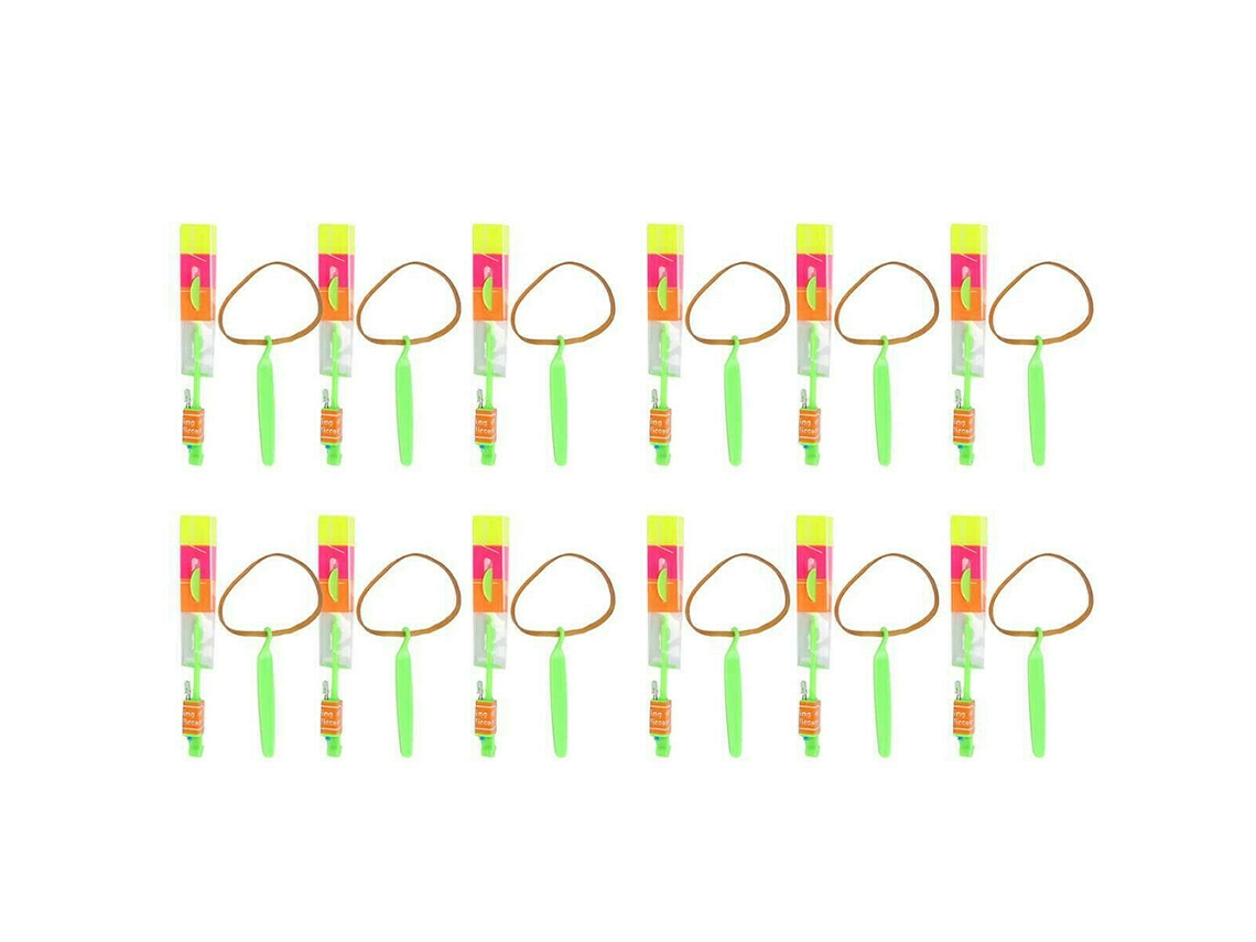 Conjunto de 12 Brinquedos Helicóptero Flecha com Luz Led S/MARCA