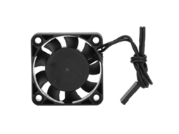 Cooler De Motor Rc Para Carros 1/10 Traxxas 7.4v 40x40mm Leve De Ferro E Plástico Preto