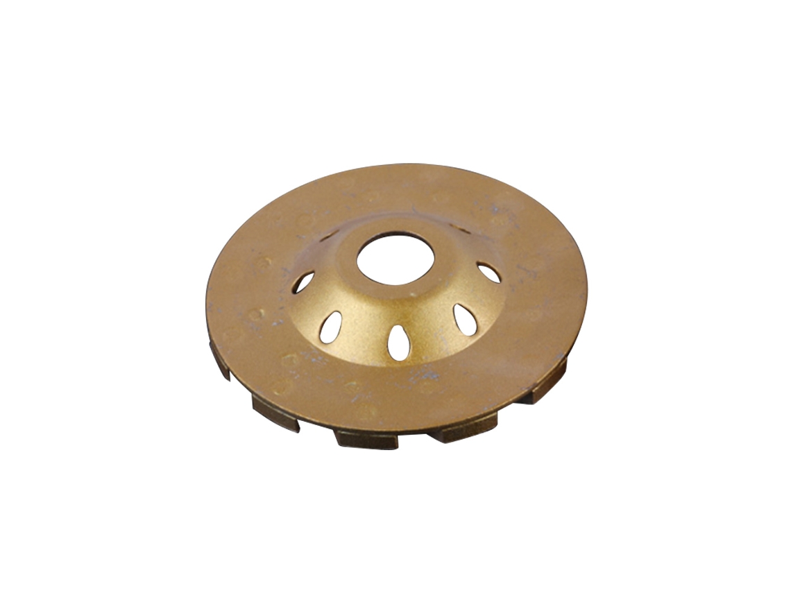 Disco de desbaste grosso de 100 mm, grão 100, para esmerilhadeira elétrica, liga metálica, faça você mesmo, dourado.