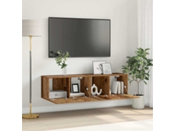 Vidaxl Conjunto De Móvel De Tv 2 Unid. Multicolor Derivados De Madeira