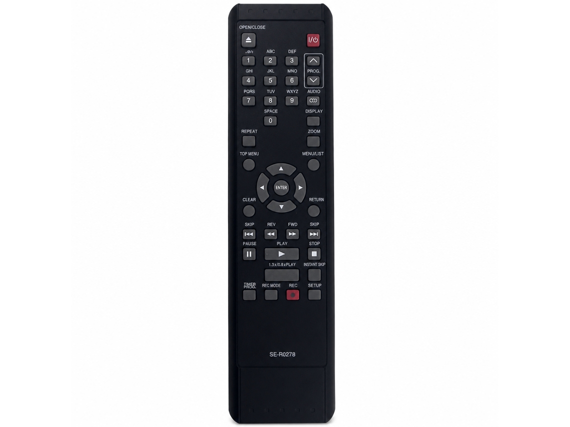 Comando À Distância Para Leitor Dvd Toshiba Compatível Se-r0278_dae