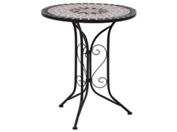 Table, Tables Vidaxl Cinzeto Cerâmica (60 Cm)