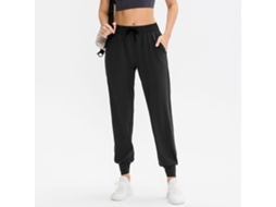 Vlrla-2026pantalones Deportivos Para Mujer Con Bolsillos Cintura Elástica Con Cordón Pantalones Sueltos De Running Yoga Gimnasio Outdoor