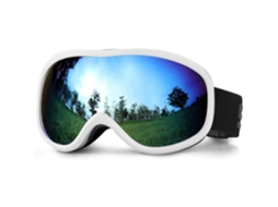 Óculos de Esqui com Lentes Transparentes, Antiembaçantes e Anti uv para Homens, Mulheres e Crianças, como Madeira BRILVIBERA