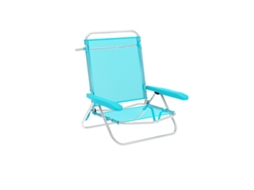 Marbueno Chaise Dobrável 5 Posições Alumínio Água-marinha Praia E Piscina 63x76x78 Cm 10309