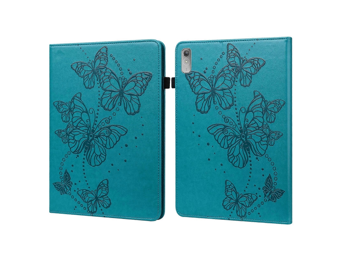 Capa de couro com estampa de borboleta em relevo para Lenovo Pad Plus 2023 11,5 polegadas / Tab P11 Gen 2 (Webake)