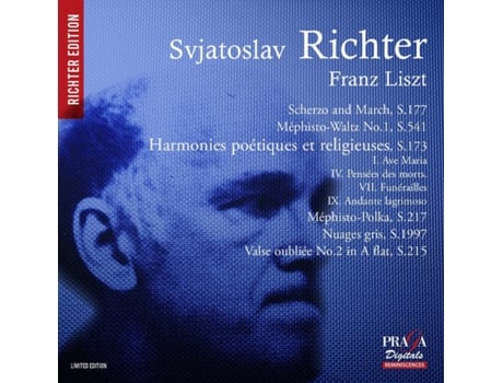 CD Franz Liszt - Svjatoslav Richter - Svit För P (1CDs)