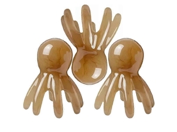 Pente De Massagem Portátil Com Cabeça De Oito Pinos, Pente De Massagem No Couro Cabeludo Para Raspagem