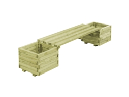 Planter Bench, Planter Benches Vidaxl Verde Madeira De Pinho