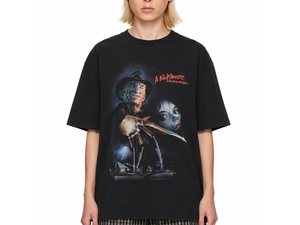 A Nightmare On Elm Street Poster T-shirt Unisex Adults Size:xl