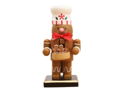 Ornamentos de Natal em Madeira: Papais Noel e Nutcracker LAXISCREED