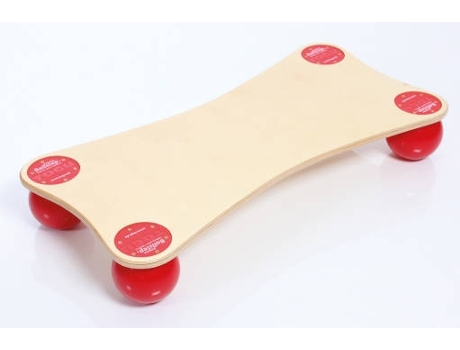 Unidade de Treino de Equilíbrio  Balanza Ballstep (Vermelho - 14x89x43cm - Até 200 Kg)