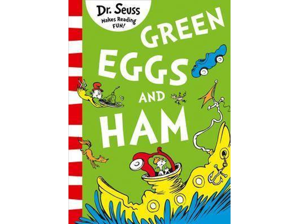 Livro Green Eggs and Ham de Dr Seuss (Inglês)