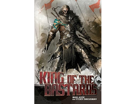 Livro King of the Bastards Saga of Rogan de Brian Keene Steven L Shrewsbury (Inglês)