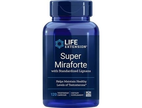Suplemento Alimentar LIFE EXTENSION Super Miraforte Com Lignans Padronizados (120 cápsulas vegetais)