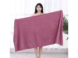 Toalhas De Banho Em Algodão 80x180cm Jumbo Extra Grandes macias, Absorventes, Espessas, Qualidade De Hotel De Luxo Rosa Hexinyigjly