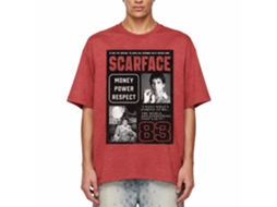 Rockinstone Scarface Movie Another Name Heather Red Adult T-shirt Size:xxxl