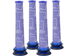 Filtros Linjou para aspiradoras Dyson V7 V8 V6, reemplazo, 4 piezas, S/MARCA