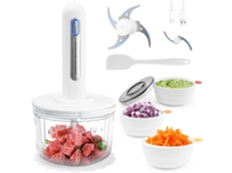 Cozinha Elétrica Multifuncional Sem Fio para Uso Doméstico.liquidificador Elétrico 540, Branco YUNZII (embalagem em inglês)