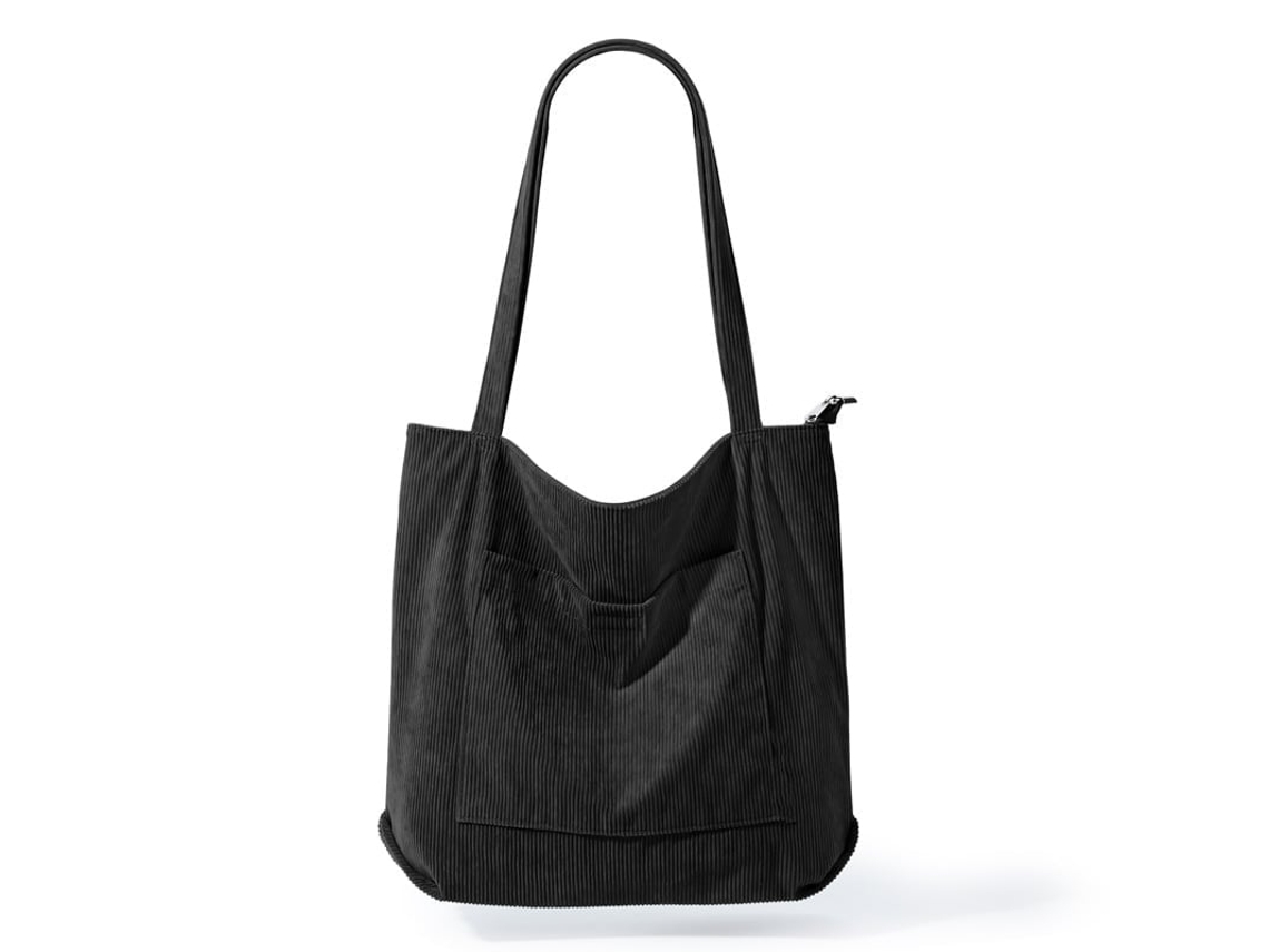 Bolsa de Ombro, Tote À Prova D‘água com Zíper e Bolsos, Mulher ZYBLSSBB