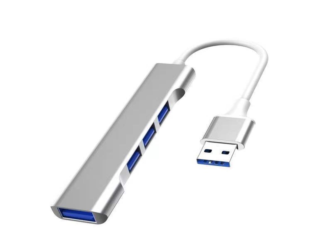 Lurelia Dock Usb-c 4 Em 1 Com Usb 3.0 Cinza Compacto