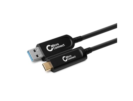 Cabo Usb 15 M Usb 3.2 Gen 2 3.1 Gen 2 Usb a Usb C MICROCONNECT - Preto