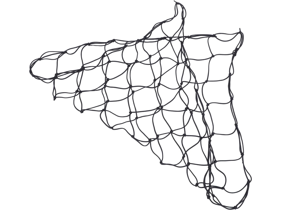 Rede Elástica para Plantas Inoomp com Ganchos, 90x90cm, para Estufas de Cultivo, Preta, para Cultivo Vertical e Suporte CHABERLU