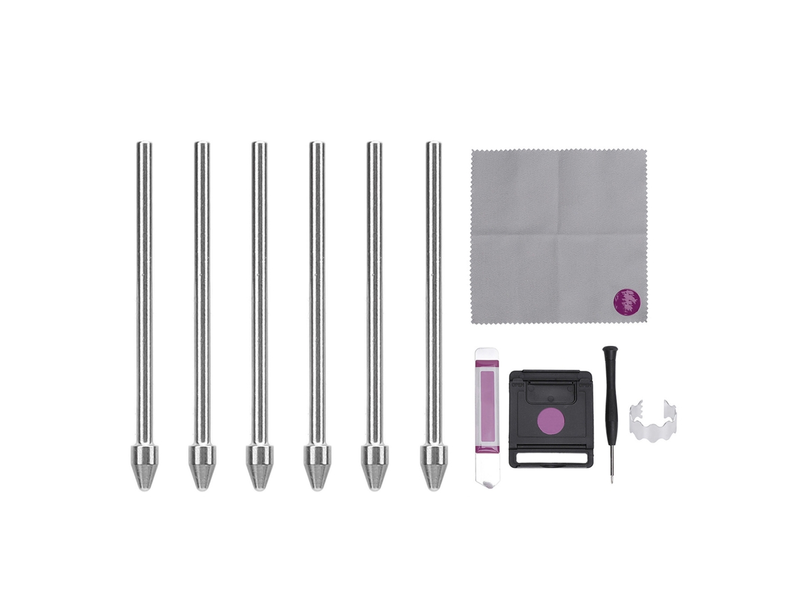 Aetheria 6 Pontas de Caneta Estilo Metal para Galaxy Note 10 Note 20 Ultra S21 S22 S23 S24 Ultra